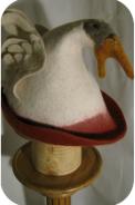 Swan Hat from C15th Italian manuscript